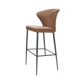 Bellroy Conventional Leather High Bar Stool Chair - Gavisco Office Furniture